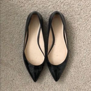 Black Nine West flats